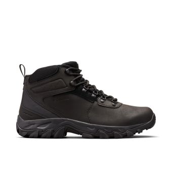 Columbia Men’s Newton Ridge™ Plus II Waterproof Hiking Boot - Wide in Black/Black