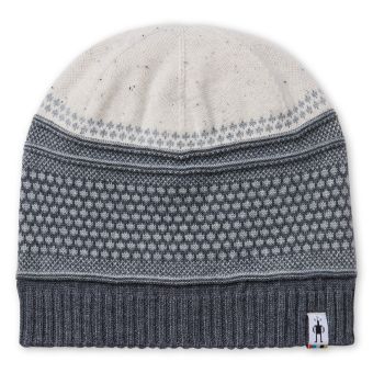 Smartwool Popcorn Cable Beanie in Natural Donegal