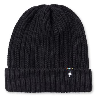 Smartwool Rib Hat in Charcoal Heather
