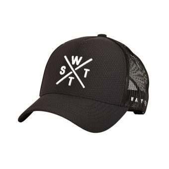 Watts Tribe Cap in Black Carbon