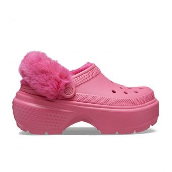 Crocs Stomp Lined Clog in Hyper Pink