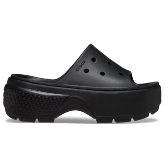 Crocs Stomp Slide in Black