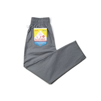 Cookman Chef Pants - Reflective Stripe in Gray