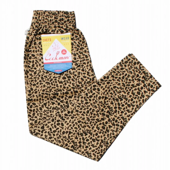 Cookman Chef Pants in Leopard