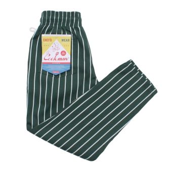 Cookman Chef Pants - Stripe in Green