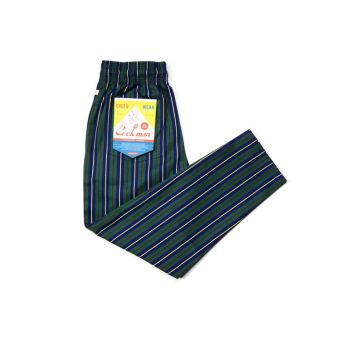 Cookman Chef Pants in College Stripe Green
