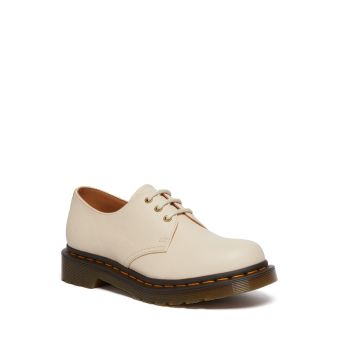 Dr. Martens 1461 Women's Virginia Leather Oxford Shoes in Parchment Beige