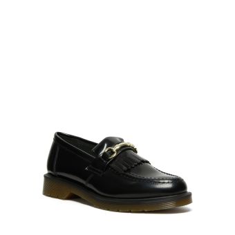 Dr. Martens Adrian Snaffle Leather Loafers in Black