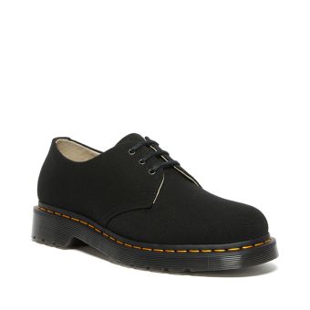 Dr. Martens 1461 Canvas Oxford Shoes in Black