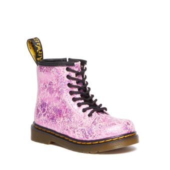 Dr. Martens Junior Sinclair Bex Patent Leather Boots in Black
