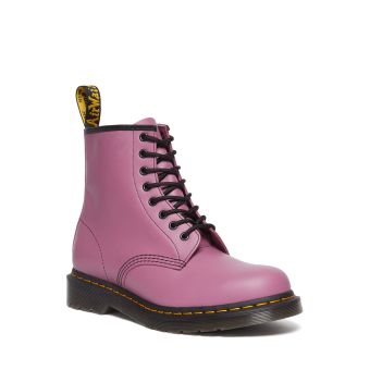 Dr. Martens 1460 Smooth Leather Lace Up Boots in Muted Purple