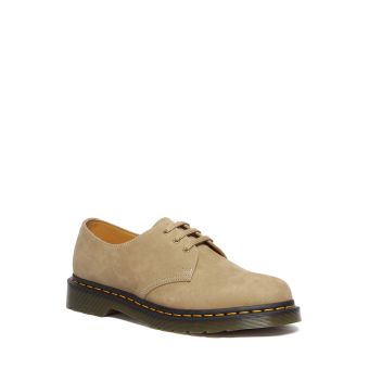Dr. Martens 1461 Tumbled Nubuck Leather Oxford Shoes in Savannah Tan