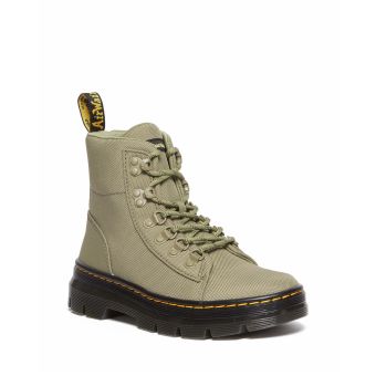 Dr. Martens Combs Womens Extra Tough 50/50 Boots in Muted Olive