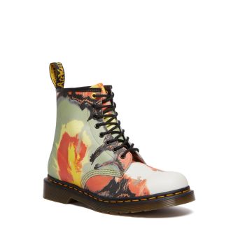 Dr. Martens 1460 Tate 'Volcanic Flare' Leather Lace Up Boots in Multi