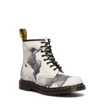 Dr. Martens 1460 Tate 'Decalcomania' Backhand Leather Lace Up Boots in Multi