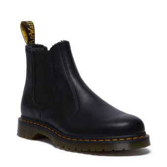 Dr. Martens 2976 Women's Leather Grizzly Chelsea Boots in Black