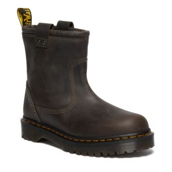 Dr. Martens 1460 DM S Wintergrip Lace Up Boots in Black Snowplow Wp NEON Canada