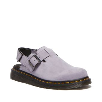 Dr. Martens Jorge II Soft Leather Slingback Mule in Purple