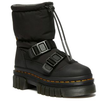 Dr. Martens Audrick Padded Lo Snowplow Waterproof Boots in Black