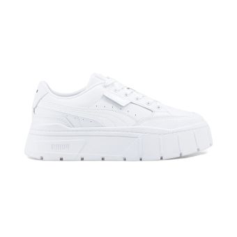 Puma Mayze Stack Leather Women's Sneakers in White