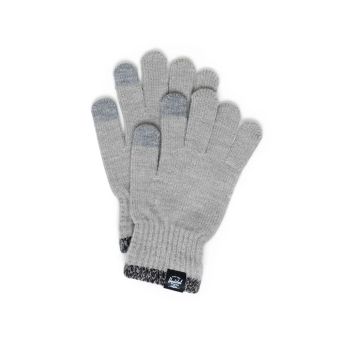Herschel Gloves in Heather Light Grey