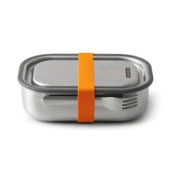 Black+Blum Stainless Steel Lunch Box Large in Orange