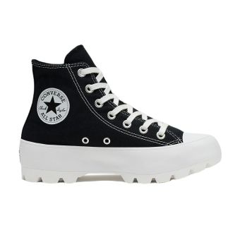 Converse Lugged Chuck Taylor All Star High Top in Black/White/Black