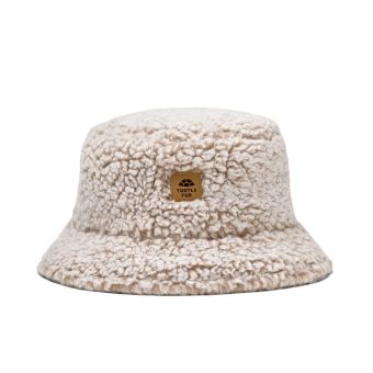 Turtle Fur Stomp Bucket Hat in Natural