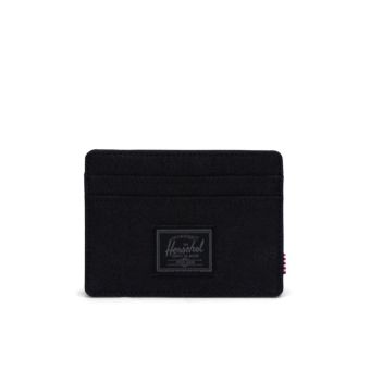 Herschel Charlie Cardholder Wallet in Black Tonal