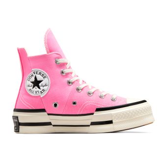 Converse Chuck 70 Plus in Oops! Pink/Egret/Black