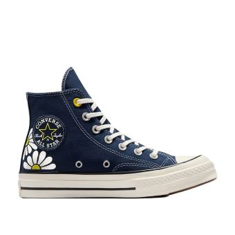 Chuck 70 Floral in Navy/Egret/Dandy Lion