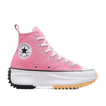 Converse Run Star Hike Platform High Top in Oops Pink/White/Black