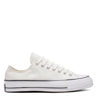 Converse Chuck 70 Canvas Multi-Stitch Low Top in Egret/White/Vintage White