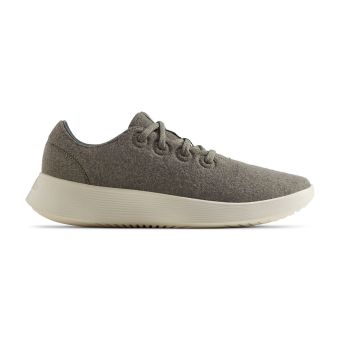 Allbirds Men's Wool Runner 2 in Rugged Green/Stony Cream