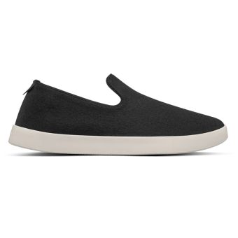 Allbirds Men's Wool Loungers in True Black/Cream Sole