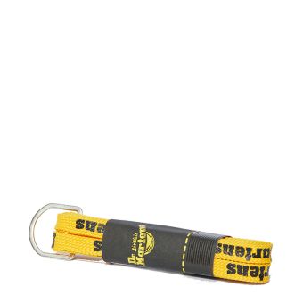 Dr. Martens 55 Inch (140 Cm) Flat Shoe Laces (8-10 Eye) in Yellow-Black