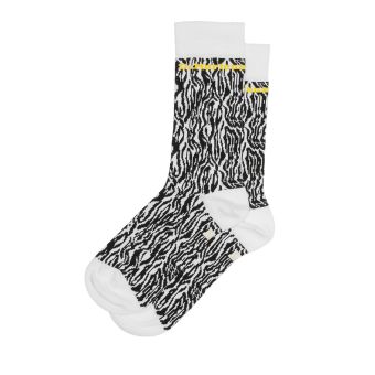 Dr. Martens Zebra Print Organic Cotton Socks in Black/White