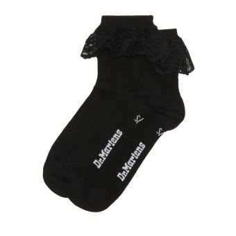 Dr. Martens Frill Organic Cotton Socks in Black