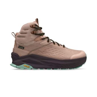 Altra Women's Olympus 6 Mid Gore-Tex in Tan