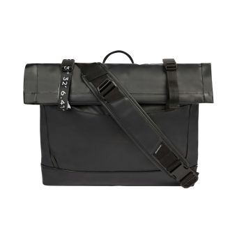 Kathmandu Amphi Roll Top Messenger Bag - 15L in Black Stingray