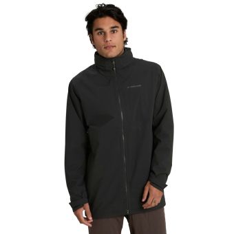 Kathmandu Trailhead Stretch Men's 2.5-layer Rain Parka in Black Stingray