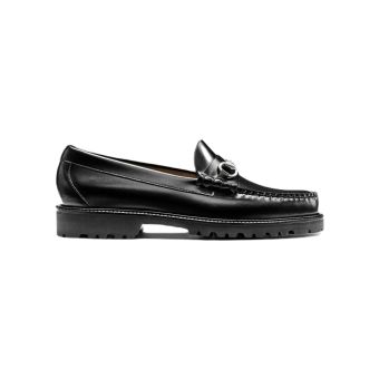 G.H.BASS Men's Lincoln Bit Lug Weejuns in Black