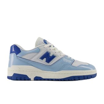 New Balance Unisex 550 in Chrome blue with blue agate and sea salt
