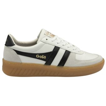 Gola Classics Men's Grandslam Elite Sneakers in White/Black/Gum