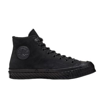 Bosey Water-Repellent Chuck 70 High Top in Black/Almost Black/Black