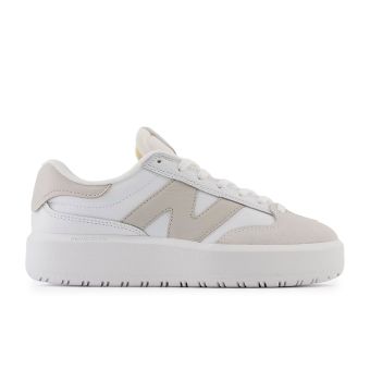 New Balance Men's CT302 in White with Rosewood and Reflection