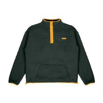 Le Cartel Futura Sherpa Jacket in Green