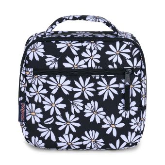 Jansport Lunch Break in Punk Pansies Black