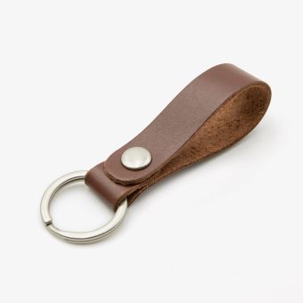 Fab Keychain in Brown