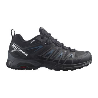 Salomon X Ultra Pioneer Climasalomon™ Waterproof Men's Hiking Shoes in Black/Magnet/Bluesteel